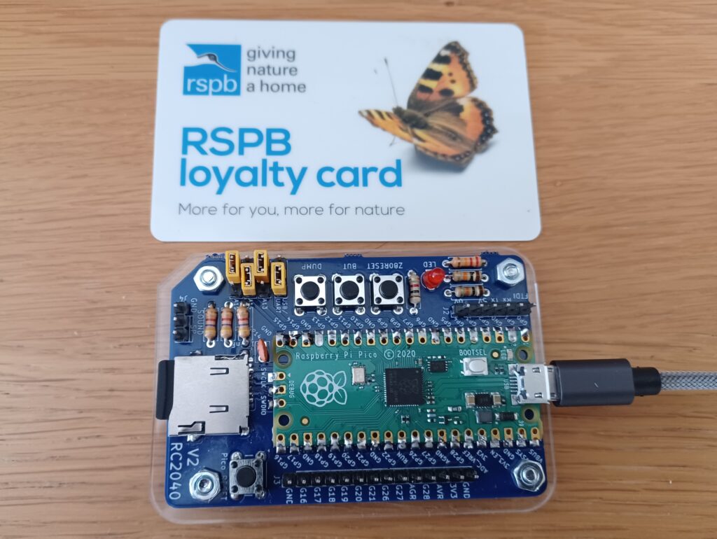 Credit card sized RC2040 computer