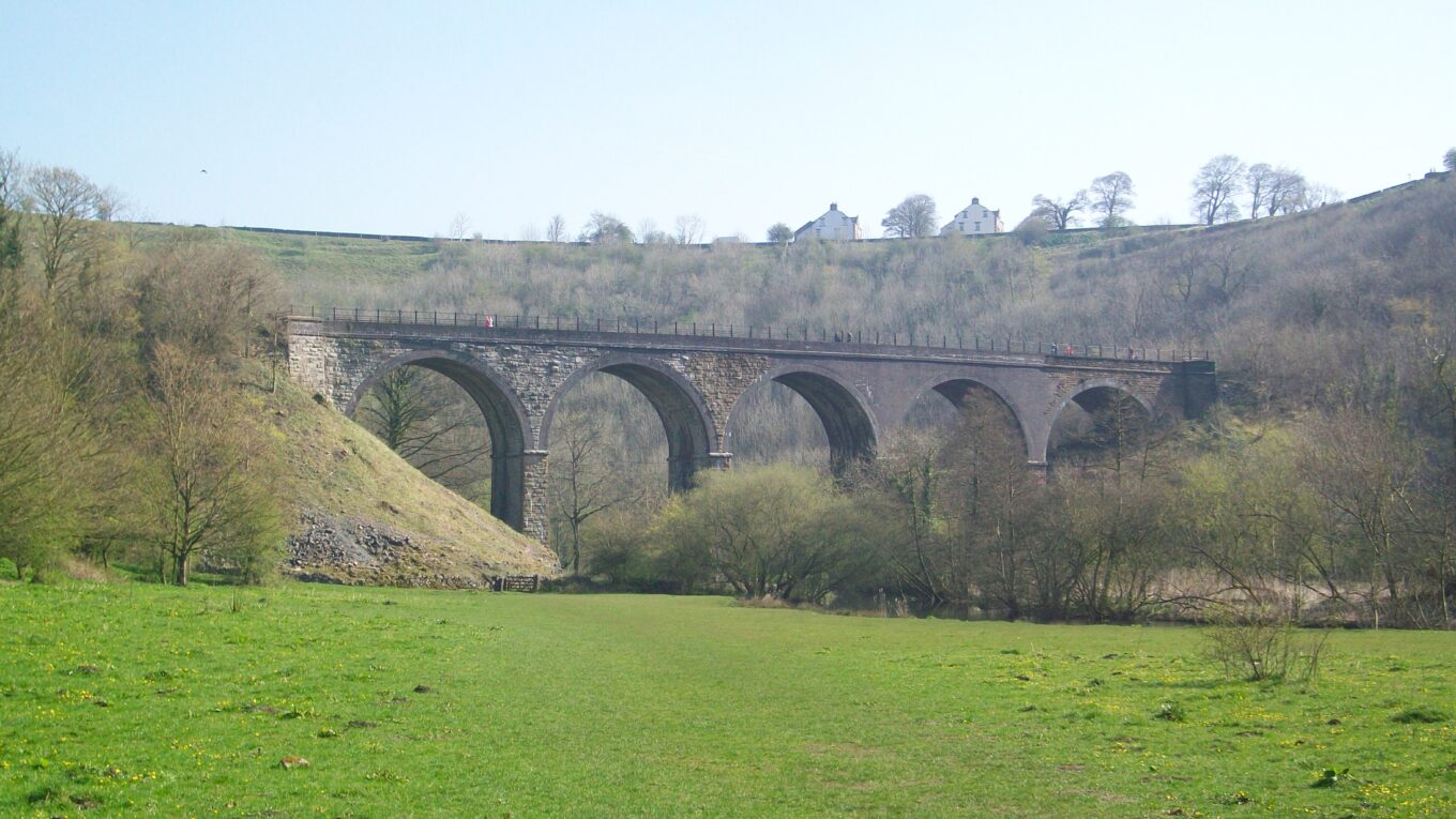 Monsal Head Viaduct.